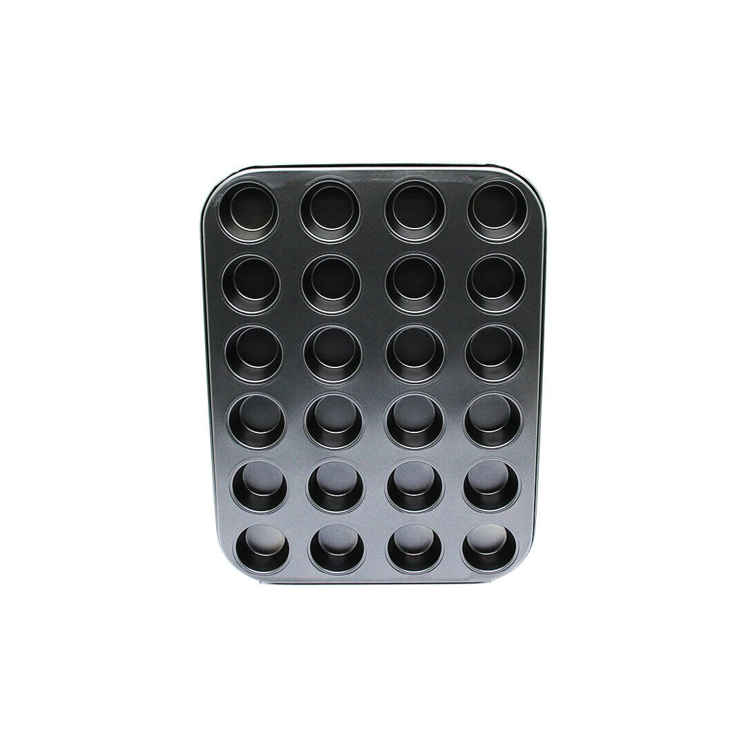 ENFA ENF-409 ( 24 GÖZLÜ ) ( METAL ) ( MUFFIN ) KEK KALIP ( MİNİ= ÇAP:4CM ) ( 26.5 X 35CM )*60