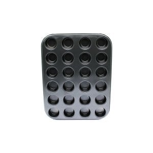 ENFA ENF-409 ( 24 GÖZLÜ ) ( METAL ) ( MUFFIN ) KEK KALIP ( MİNİ= ÇAP:4CM ) ( 26.5 X 35CM )*60