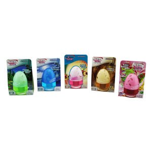 DECO FRESH ( KÜRE ) ( CAM ŞİŞE ) ODA & OTO KOKUSU PARFÜMÜ ( MİX=LAVANTA & OKYANUS & ÇİLEK & MANGO ) 100ML*16=K