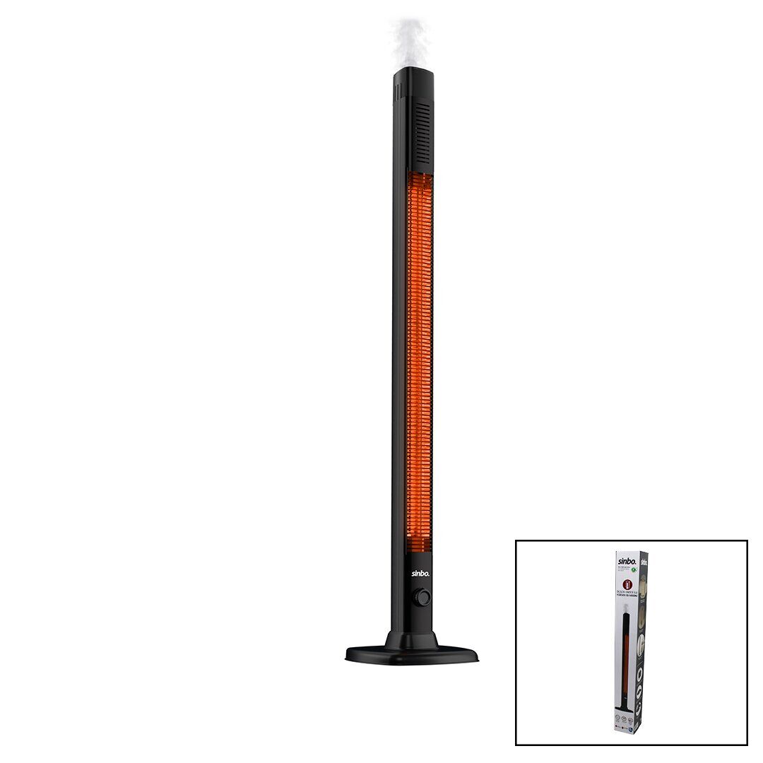 SİNBO SFH-6918 (3IN1 KULLANIM=YER DİKEY & DUVAR YATAY & D.DİKEY ) İNFRARED ISITICI SOBA SLİM (NEMLENDİRİCİ HAVA ÜNİTESİ & OPTİK TEKN.)(ALÜMİNYUM GÖVDE) (1250W)*1