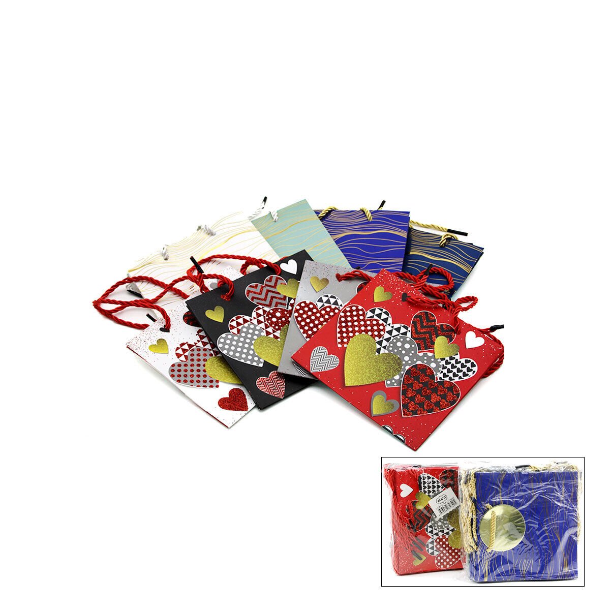 YAKUT-13258 HEDİYELİK ( KARTON ) ÇANTA*12X100