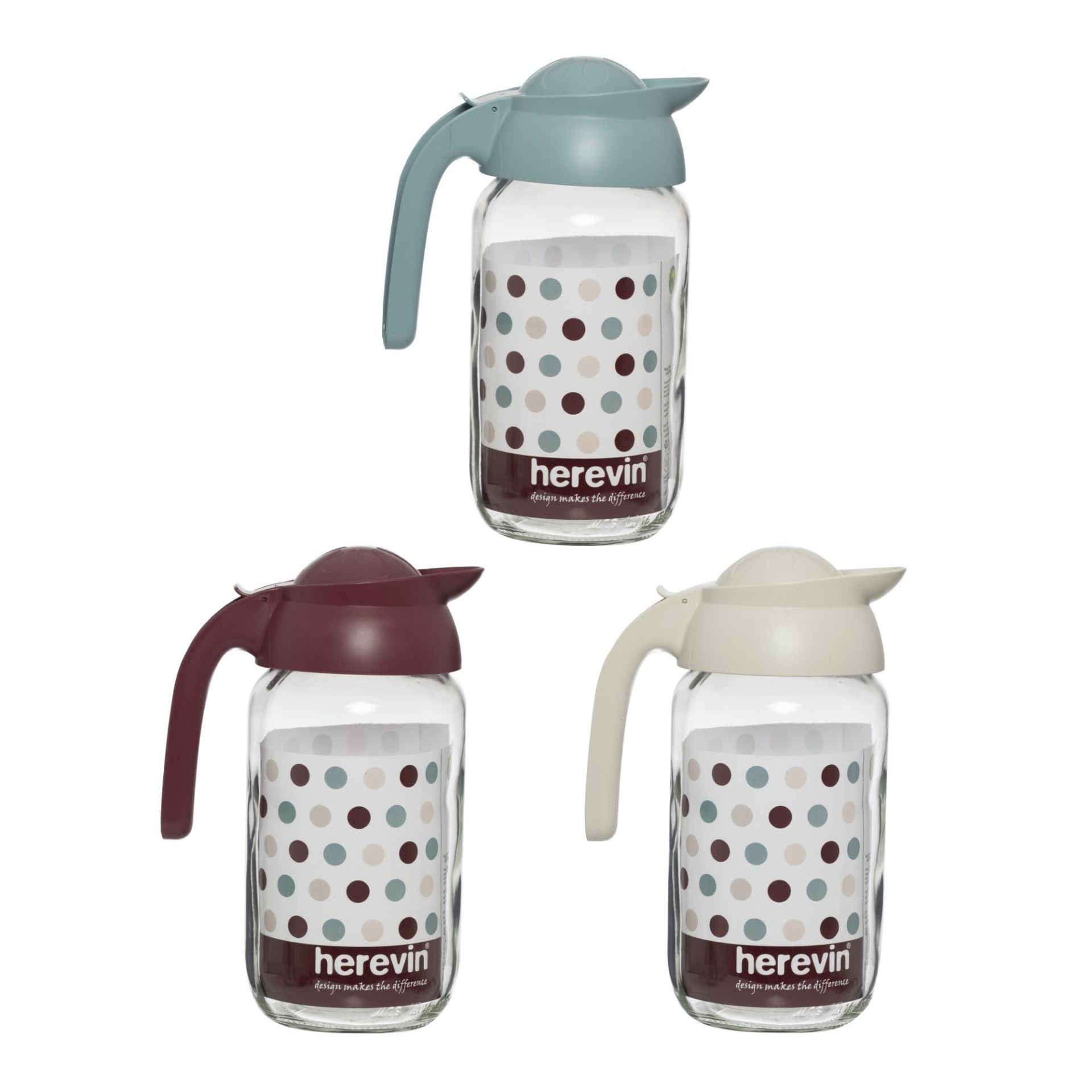 1,5 LT SÜRAHI AÇIK MAVİ-KREM-BORDO KAPAK *6