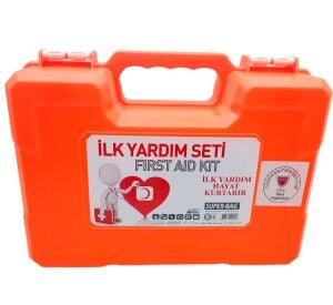 SUPER-BAG ASR-5015 ( BÜYÜK ) İLK YARDIM SETİ FIRST AID KIT PLS.ÇANTALI*12