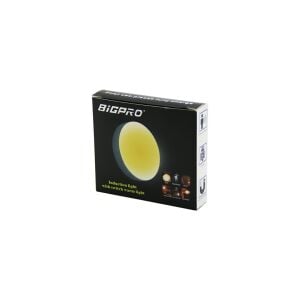 BİGPRO ( SENSÖRLÜ=0--3MT ) ( USB ŞARJLI ) ( SARI LED ) YUVARLAK LAMBA ( ÇAP: 8.3CM & KALINLIK: 2CM )*200