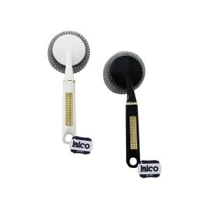 İBİCO İ21-107 BULAŞIK TEMİZLİK TOP TEL ( SİYAH & BEYAZ PLASTİK SAPLI )*50X10