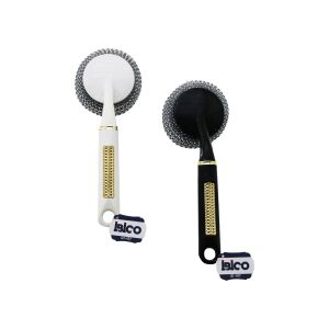İBİCO İ21-107 BULAŞIK TEMİZLİK TOP TEL ( SİYAH & BEYAZ PLASTİK SAPLI )*50X10