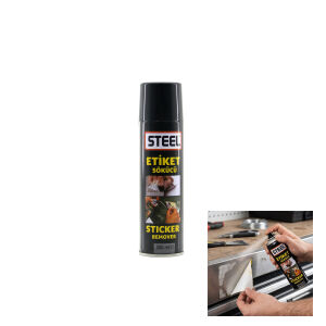 STEEL CK-3292 ETİKET SÖKÜCÜ SPREY ( 200ML )*48