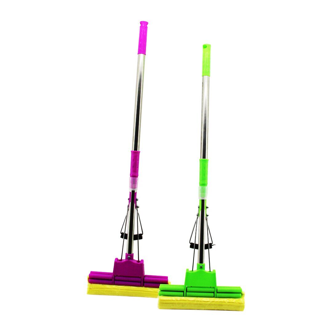 YAKUT-11591 (PVA KELEBEK MOP) (12 MAKARALI) (SIKMA KOLLU & SÜNGER MOP) (KROM UZAYAN SAP=75-95CM+BAŞLIK=105CM)*40