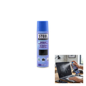 STEEL CK-3278 EKRAN TEMİZLEYİCİ SPREY ( 200ML )*48