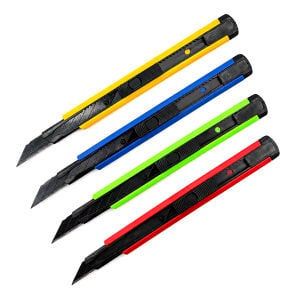 ARROW CUTTER KNİFE SK5 AR-9 ( KÜÇÜK=9MM ) ( PLASTİK ) FALÇATA MAKET BIÇAK*48X6