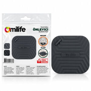 OMİLİFE PLS01-30  ( KARE ) ( GİDER KAPAK & SİLİKON ) LAVABO SÜZGEÇ KOKU ÖNLEYİCİ ( KOKU GİDERİCİ ) ( RENKLİ MAT )*50X10