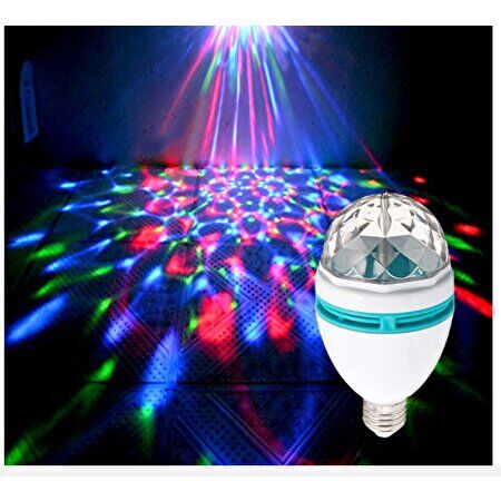 KENSTAR ( 3W ) DÖNEBİLEN DİSKO LAMBA ( ADAPTÖRSÜZ )*100