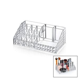 BLACKSTONE KRC-200-020 DİAMOND KLASİK MAKYAJ ORGANİZER (MİKA KRİSTAL PLS.)(16-BÖLME=12++2+1+1) (12.5X22X7.7CM)*24