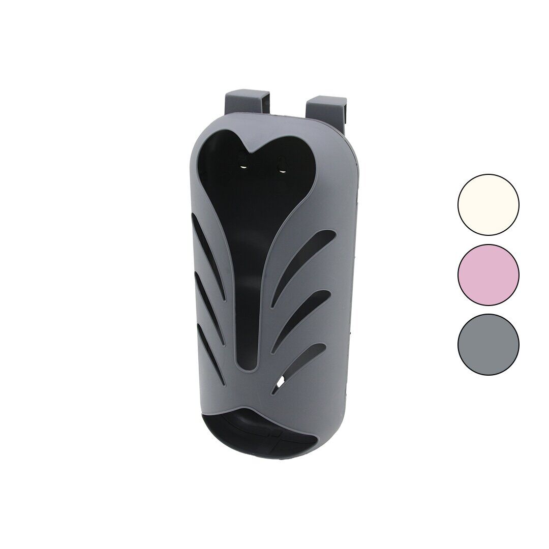 QLUX L-00244 POŞETLİK ( KALP ŞEKİL AĞIZLIK ) ( RENKLİ PLASTİK ) ( 2 YÖNLÜ KULLANIM ) ( YAPIŞKANLI & VİDALI MONTAJ )*16=K