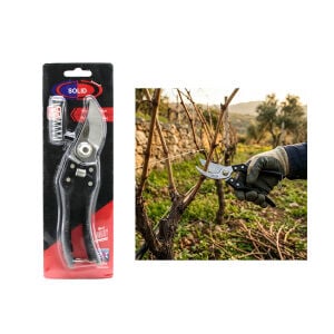 SOLID ( GENİŞ AĞIZ ) ( 8'' -200MM ) ÇELİK BAĞ MAKASI ( YEDEK YAYLI )*120