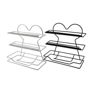 LALEZAR LZR-527 ( 2IN1 ) ( SİYAH & KROM ) KALPLİ FOLYOLUK VE STREÇLİK METAL*10