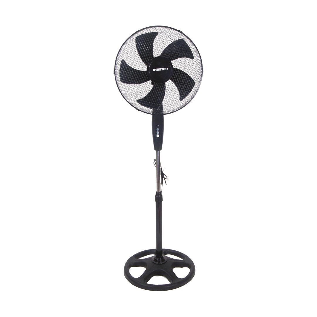MASTER MTR-F150 ( 16'' İNÇ ) ( EV TİPİ ) AYAKLI VANTİLATÖR ( 55W ) ( 90° SAĞ-SOL SALINIM ) ( 5 PLS.PERVANE ) ( 3 KADEME HIZ ) FAN*1