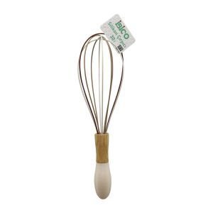 İBİCO İ22-022 ( 30CM ) ( SİLİKON ) ÇIRPICI ( AHŞAP BAMBU & PLASTİK SAPLI )*12X20