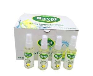 HAYAT ( SPREY ) ( 50CC ) ( LİMON & 80° ) KOLONYA*36X8