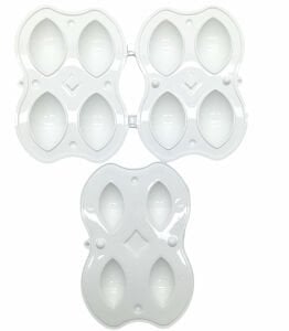 NATUREL RT-680 PLASTİK 4LÜ İÇLİ KÖFTE YAPMA KALIP APARATI*48