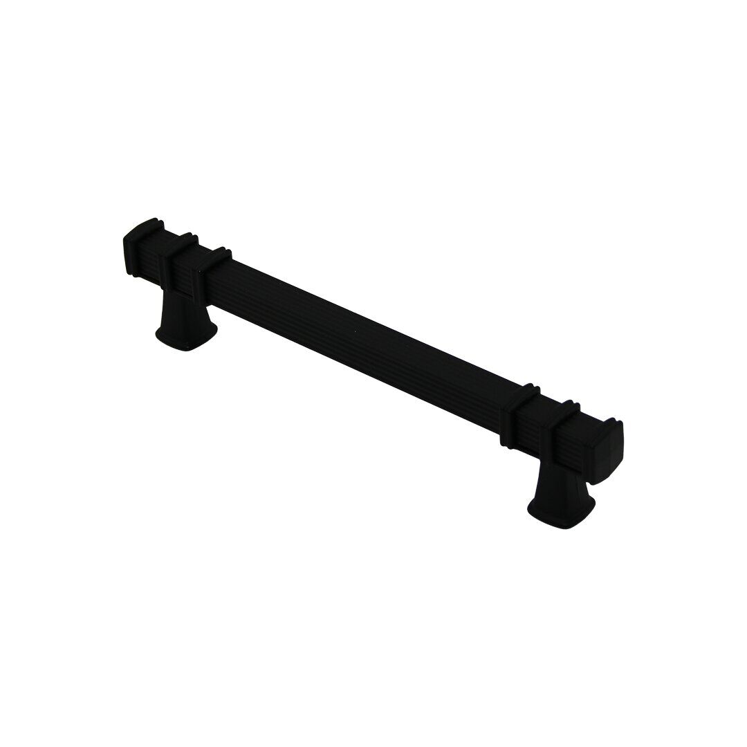 İBİCO-962 ( 12.8CM ) ( YÜZÜK SİYAH & KULP SİYAH ) ( KARE ) ÇEKMECE KULP*10X5