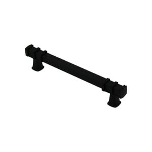 İBİCO-962 ( 12.8CM ) ( YÜZÜK SİYAH & KULP SİYAH ) ( KARE ) ÇEKMECE KULP*10X5