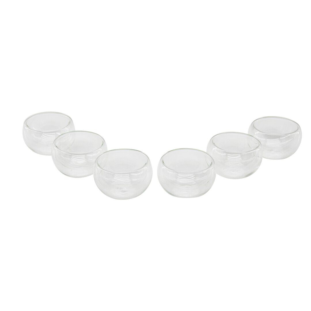 YAKUT-9997 ( 6PCS ) ( DÜZ CAM ) ( ÇİFT CİDARLI ) SOSLUK & LOKUMLUK ( 50 ML )*24=K