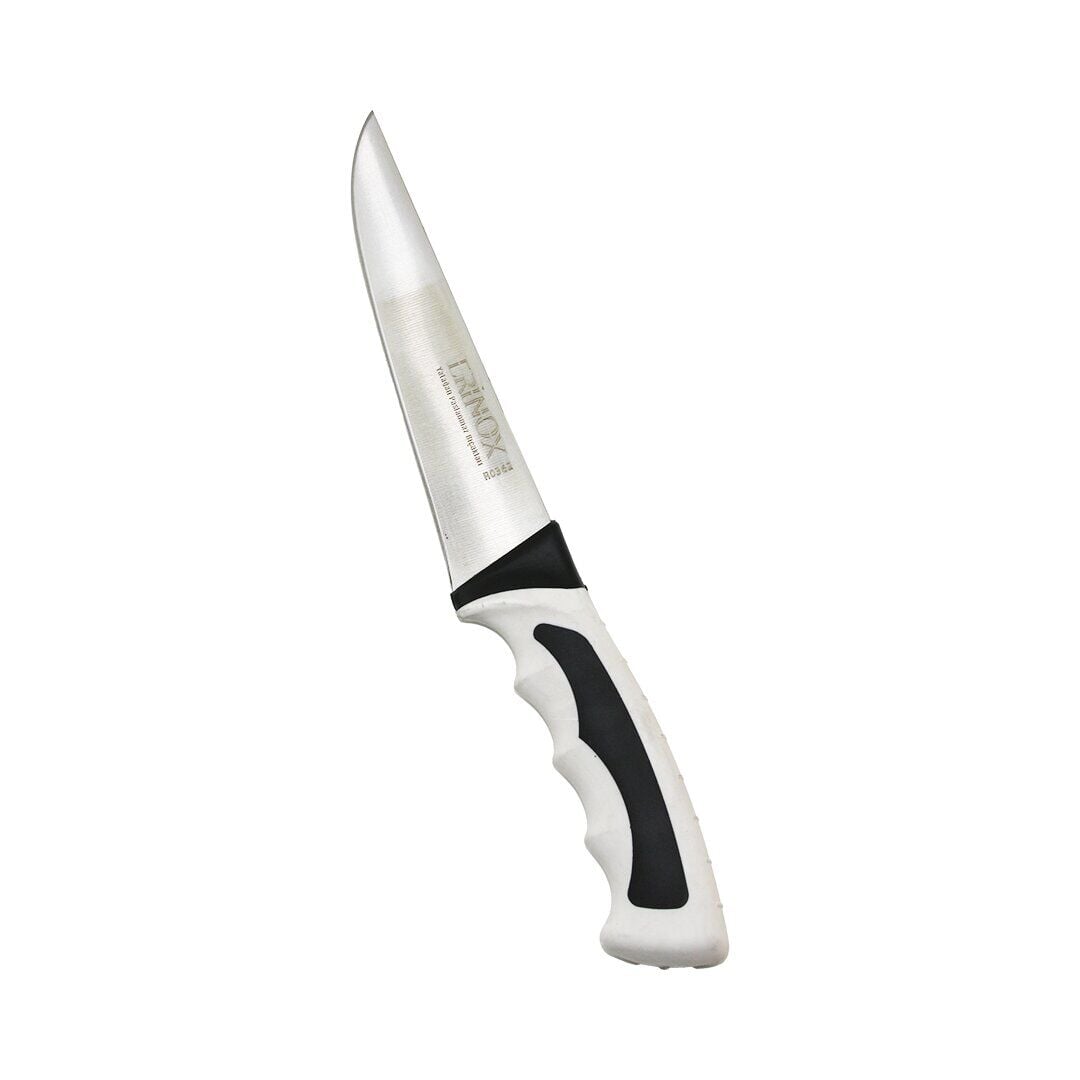 ERİNOX ( R-0362 ) ( NO-2 ) ( KASAP ) ET BIÇAK & KURBAN  ( SOFT ÇİFT BASKI RENKLİ PLASTİK SAPLI )*15X1