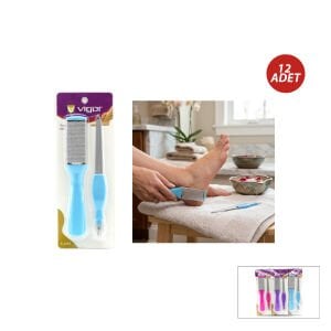 VİGOR K-6165 ( 2PCS ) TINAK & TOPUK TÖRPÜ BAKIM SETİ*12X50