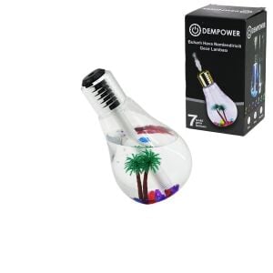 DP-25 DEKORATİF ( NEMLENDİRİCİLİ ) ( 7 RENK ) ( 2W ) BUHARLI GECE LAMBASI*120