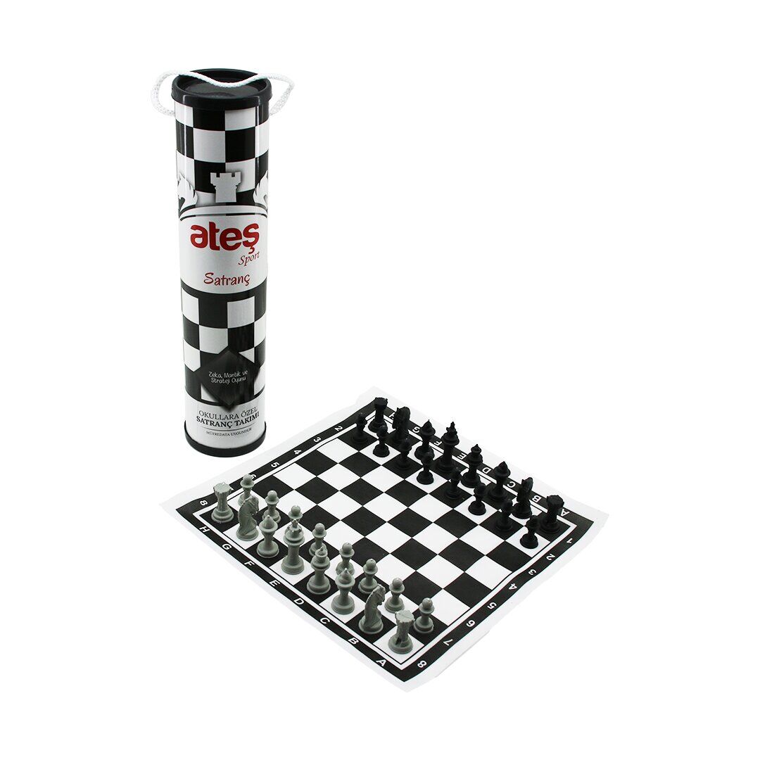 ATEŞ SPORT RULO BEZLİ SATRANÇ TAKIMI *24