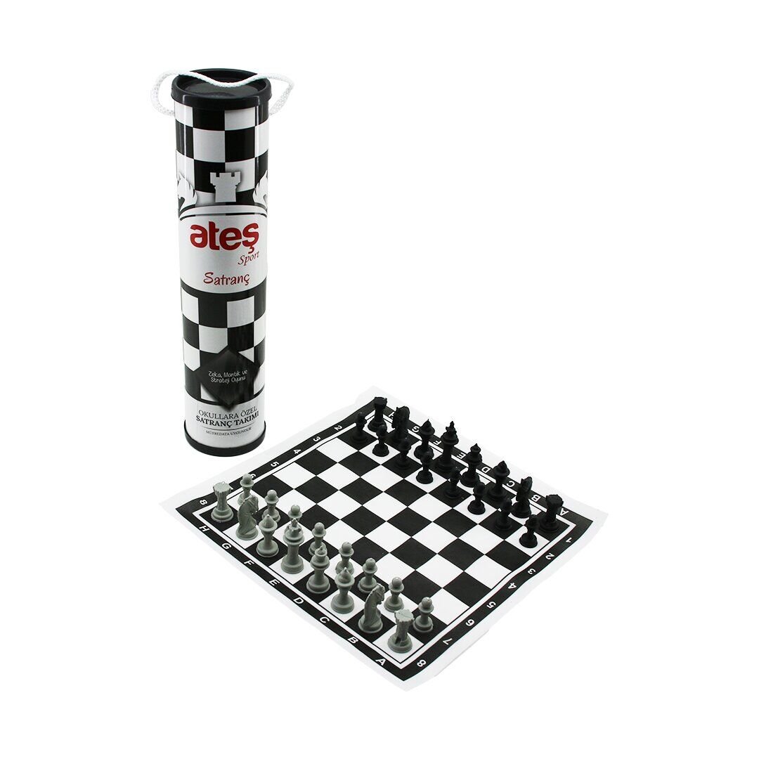 ATEŞ SPORT RULO BEZLİ SATRANÇ TAKIMI *30