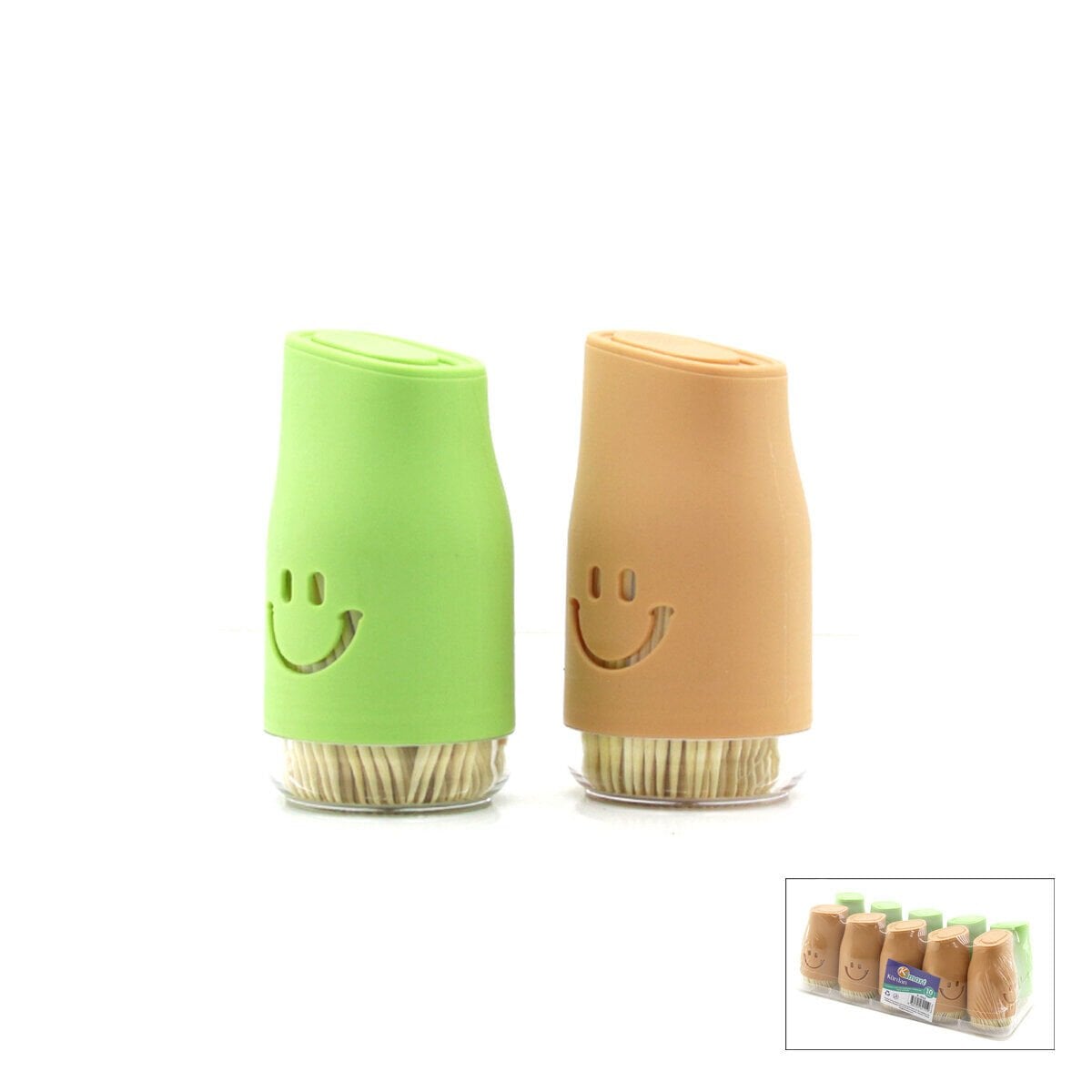 KSMART K-1542 ( TUZLUK MODEL ) KÜRDAN ( ŞEFFAF CAM ) ( RENKLİ PLASTİK KAPLAMA )*10X36