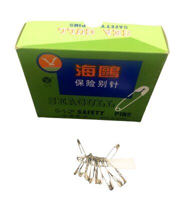 SEA GULL ( GÜMÜŞ ) ( NO-0-1-2# = MİX ) ÇENGELLİ İĞNE ( 72PCS X 12Lİ=(4+4+4)=864PCS=PAKET )*1X50