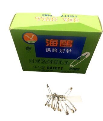 SEA GULL ( NO-0-1-2# = MİX ) ÇENGELLİ İĞNE ( 72PCS X 12Lİ=(4+4+4)=864PCS=PAKET )*1X50