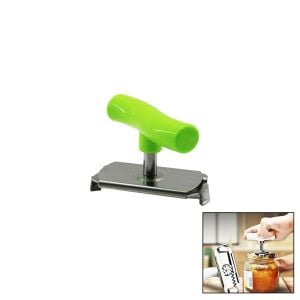 A BOTTLE OPENER USE EASILY ( ÇEVİR--SIKIŞTIR--AÇ=KOLLU ) ( METAL ) KAVANOZ AÇACAK ( PLASTİK KOL )*240