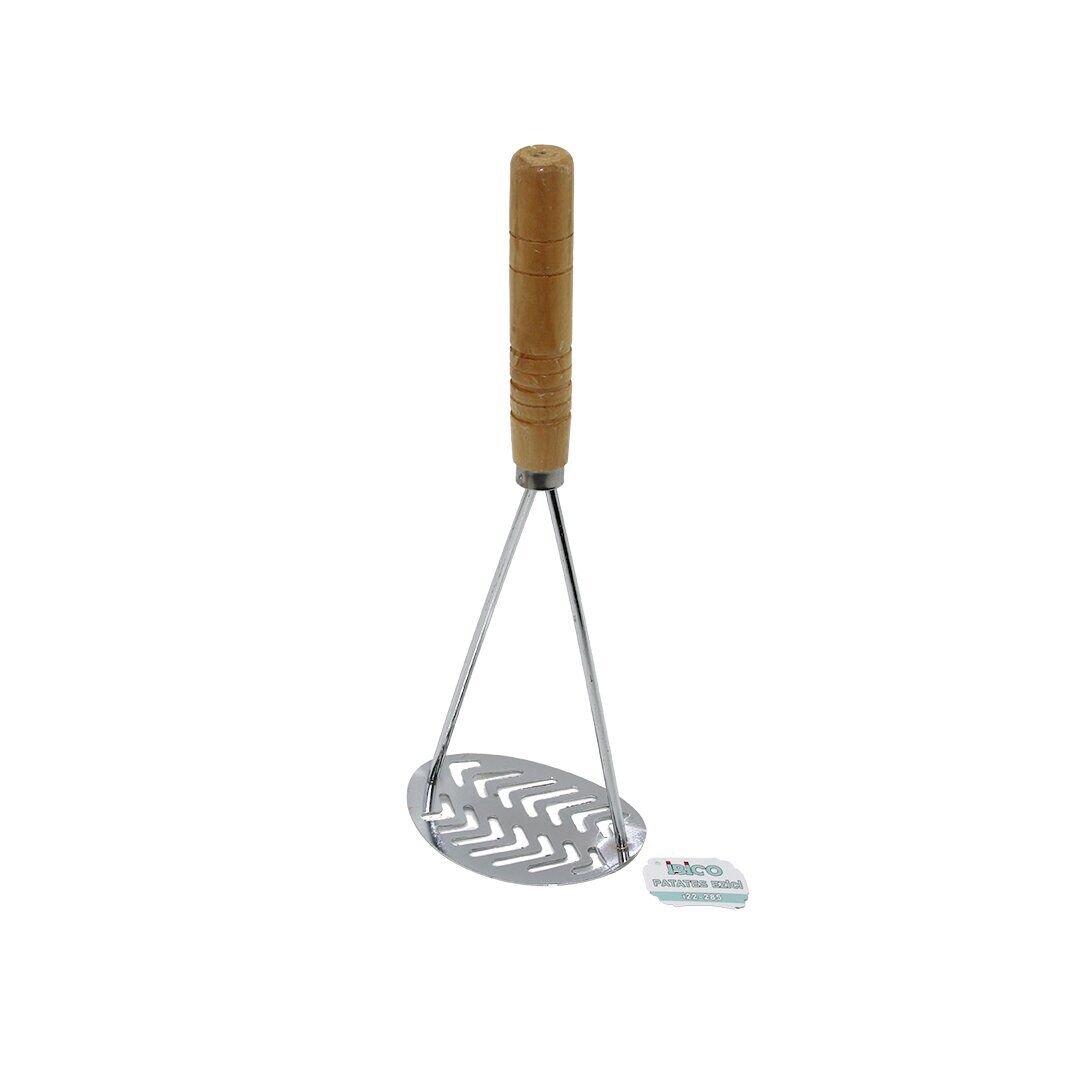 İBİCO İ22-285 ( METAL ) ( AHŞAP SAPLI ) PATATES EZİCİ*12X10