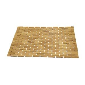 İBİCO İ21-074 ( DİKDÖRTGEN ) ( BAMBU AHŞAP ) ( LÜX ) KAYDIRMAZ BANYO PASPASI ( 42X62CM )*24