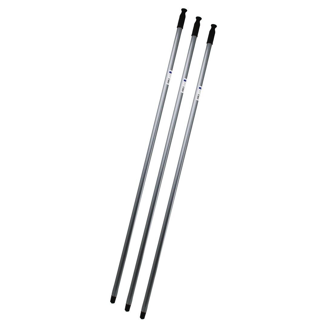 KAPPRO ( DÜZ GRİ ) ( METAL ) VİLEDA VİLADA FIRÇA SAPI ( 120CM )*25=K