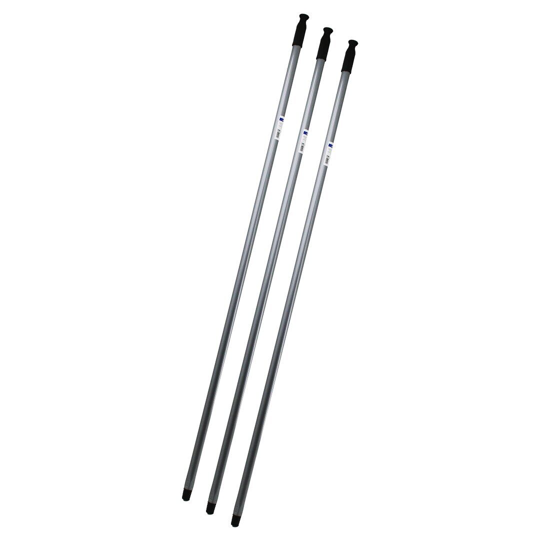 KAPPRO ( DÜZ GRİ ) ( METAL ) VİLEDA VİLADA FIRÇA SAPI ( 120CM )*25=K