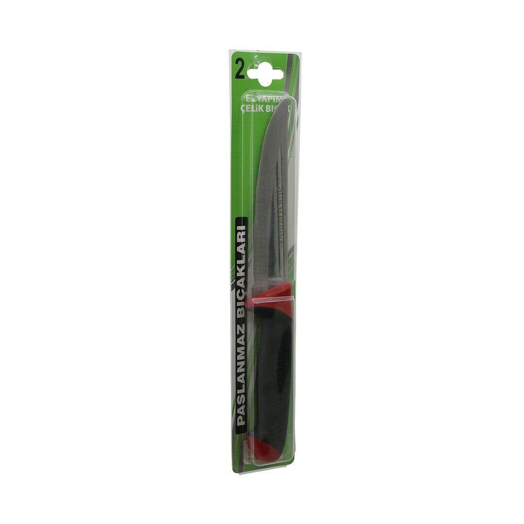 SÜRYÖRBİSA ( NO-2 ) ( KASAP ) ET BIÇAK & KURBAN ( ÇİFT RENKLİ PLASTİK SAPLI )*200