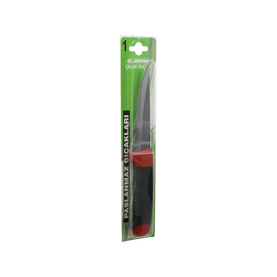 SÜRYÖRBİSA ( NO-1 ) ( SIYIRMA & KURBAN ) BIÇAK ( ÇİFT RENKLİ PLASTİK SAPLI )*200