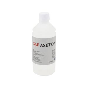 SAF ASETON 500ML ( OJE SİL & YAPIŞKAN TEMİZLEME & MAKİNE TEMİZLEME )*24=K
