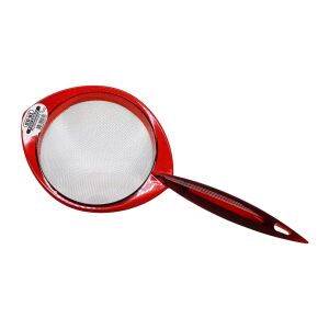 GU-Bİ ( NO-12 ) ( 12CM ) PLASTİK PLATİN KULPLU SÜZGEÇ*48