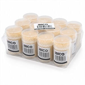 İBİCO İ15-060 ( ORTA BOY ) KÜRDAN ( PVC PLASTİK KUTU ) ( TEK TEK ÇIKAR DELİKLİ KAPAK )*12X30