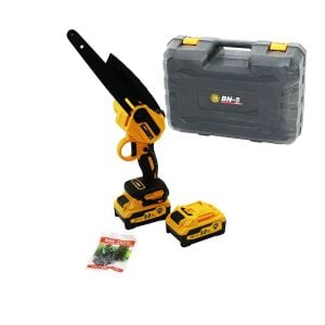 (BANCO-500) BN-5 (YAĞLI POMPALI & ZİNCİRLİ TESTERE) BUDAMA & DAL KESME MAKİNESİ (ŞARJLI & 2 BATARYA) (36V 5.0AH) (17000RPM)*8