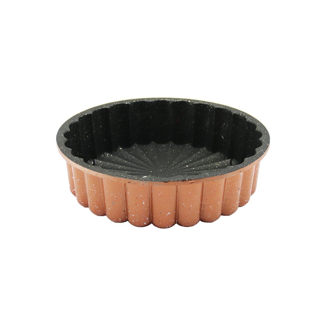 NUR IŞIK ( 26CM ) ( DÖKÜM ) ( TART & KEK ) KALIP ( SİYAH )*30