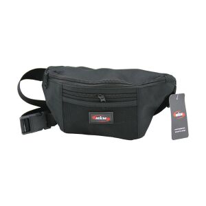 MKM ( 03-90-578 ) MKM-3036 ( FREEBEK ) ( BEL ) ÇANTASI  ( 3 FERMUARLI BÖLME + 1 FİLELİ AÇIK BÖLME ) ( 10 X 11.5 X 25CM )*1