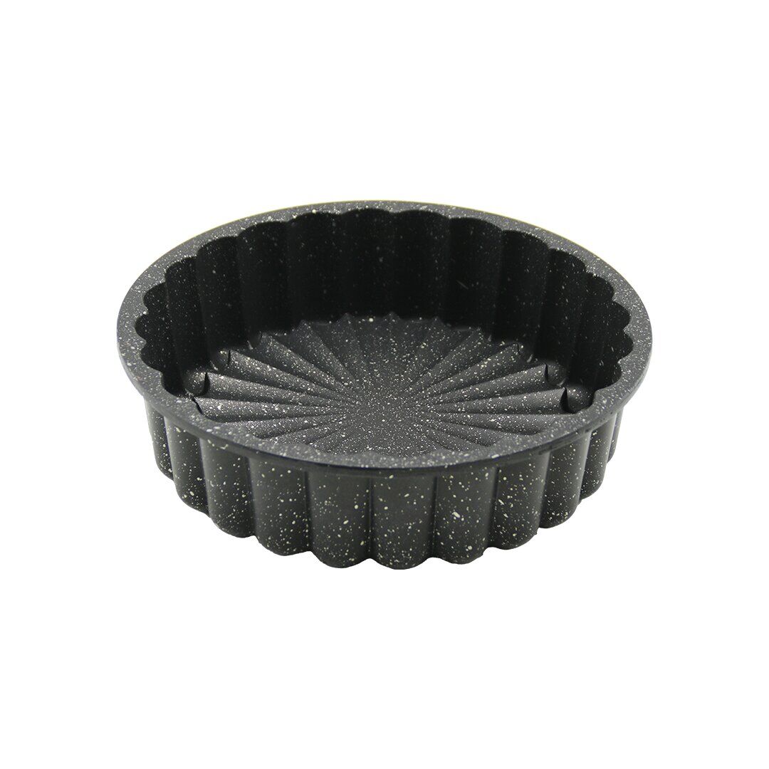 NUR IŞIK ( 26CM ) ( DÖKÜM ) ( TART & KEK ) KALIP ( SİYAH )*30