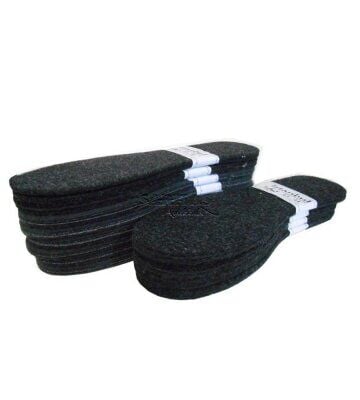 İSTANBUL KÇ-500 ( HALIFLEX ) ( SİYAH İNCE & TEK KAT ) KEÇE  ( 41-42---43-44 )*12X100